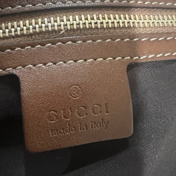 Gucci Dark Brown Leather Hobo Large Horsebit Bag - Picture 7 of 14